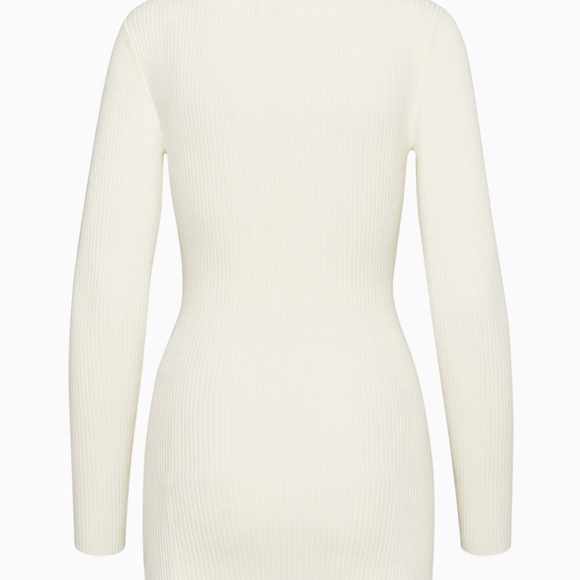 Aritzia Wilfred Cutout Knit Longsleeve Mini Dress - Picture 5 of 6